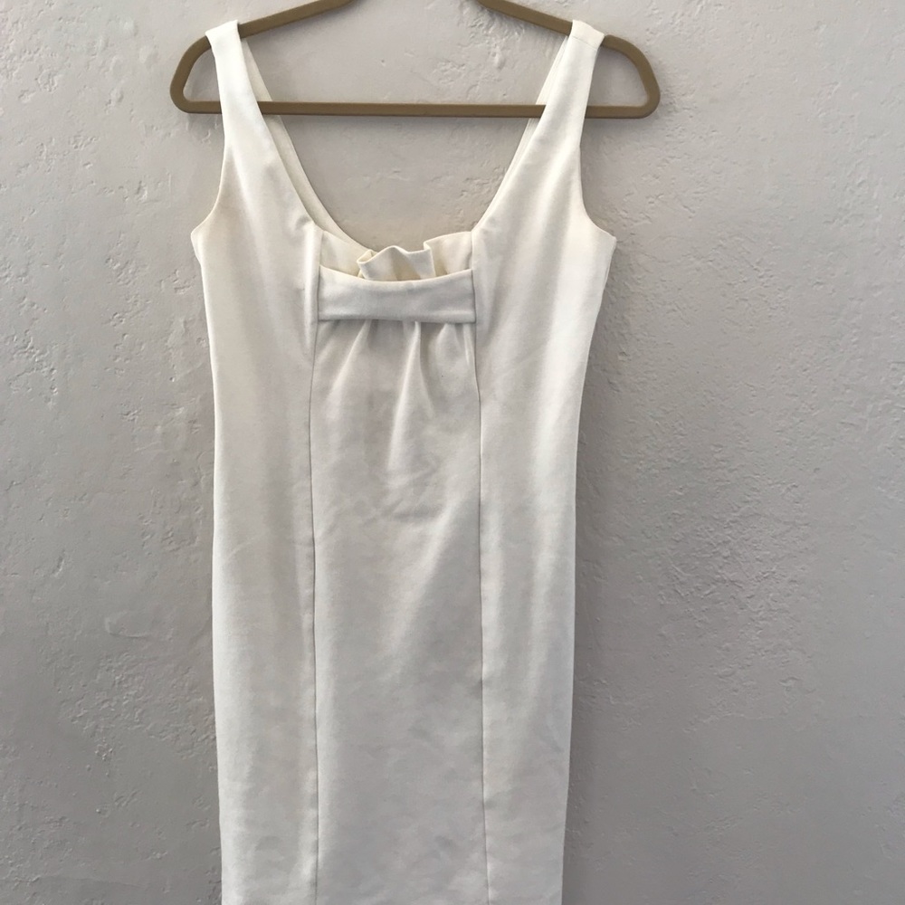 Cream dress, dress it up or down! Jack BB Dakota.